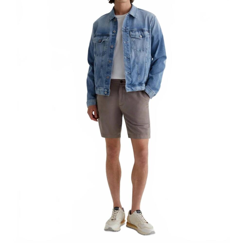 NEW AG JEANS wanderer shorts in amber dust